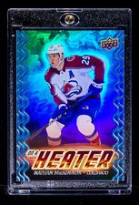 Nathan MacKinnon RARE ON A HEATER FOIL CARD Colorado Avalanche