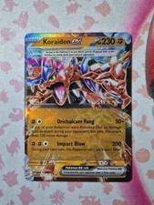 Pokemon Holo Koraidon ex 121/217 Ascended Heroes Double Rare Card Oc Off Center