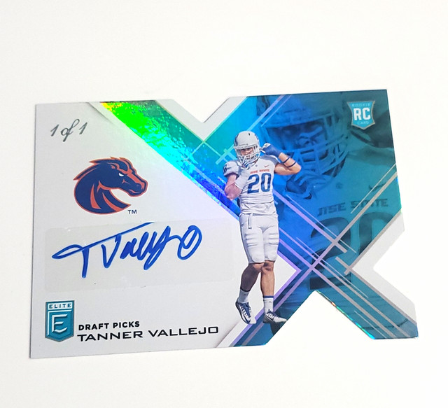 2017 Donruss Elite Draft Picks Tanner Vallejo Rookie Autogrammkarte 275 Boise St