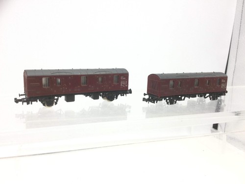 Lima 0870 Spur N BR weinrot CCT Paketwagen M94292 x2 | Zustand: Used