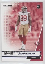 2020 Panini Playoff Rookies Goal Line Javon Kinlaw #279 0l4h
