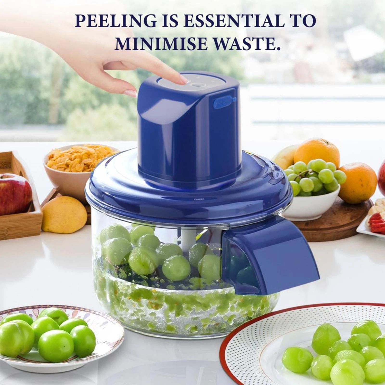 Automatic Fruit Electric Grape Peeling Machine Multifunctional Practical