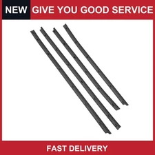 4pcs Weatherstrip Window Seal No.681710K010 for Toyota Hilux Vigo 2005-2014 New