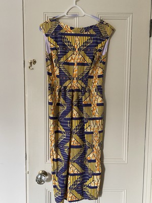 Stella Jean Cotton Dress EU 42. U.K. 8-10