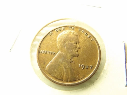 1927 LINCOLN WHEAT Penny Coin