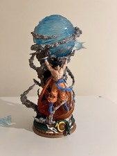 Dragon Ball Z Figure Son Goku Super Spirit Bomb Action Figure Anime Toy 23cm 