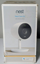 Google Nest Cam IQ Indoor Security Camera 1080p WiFi White NEW SEALED NC3100US