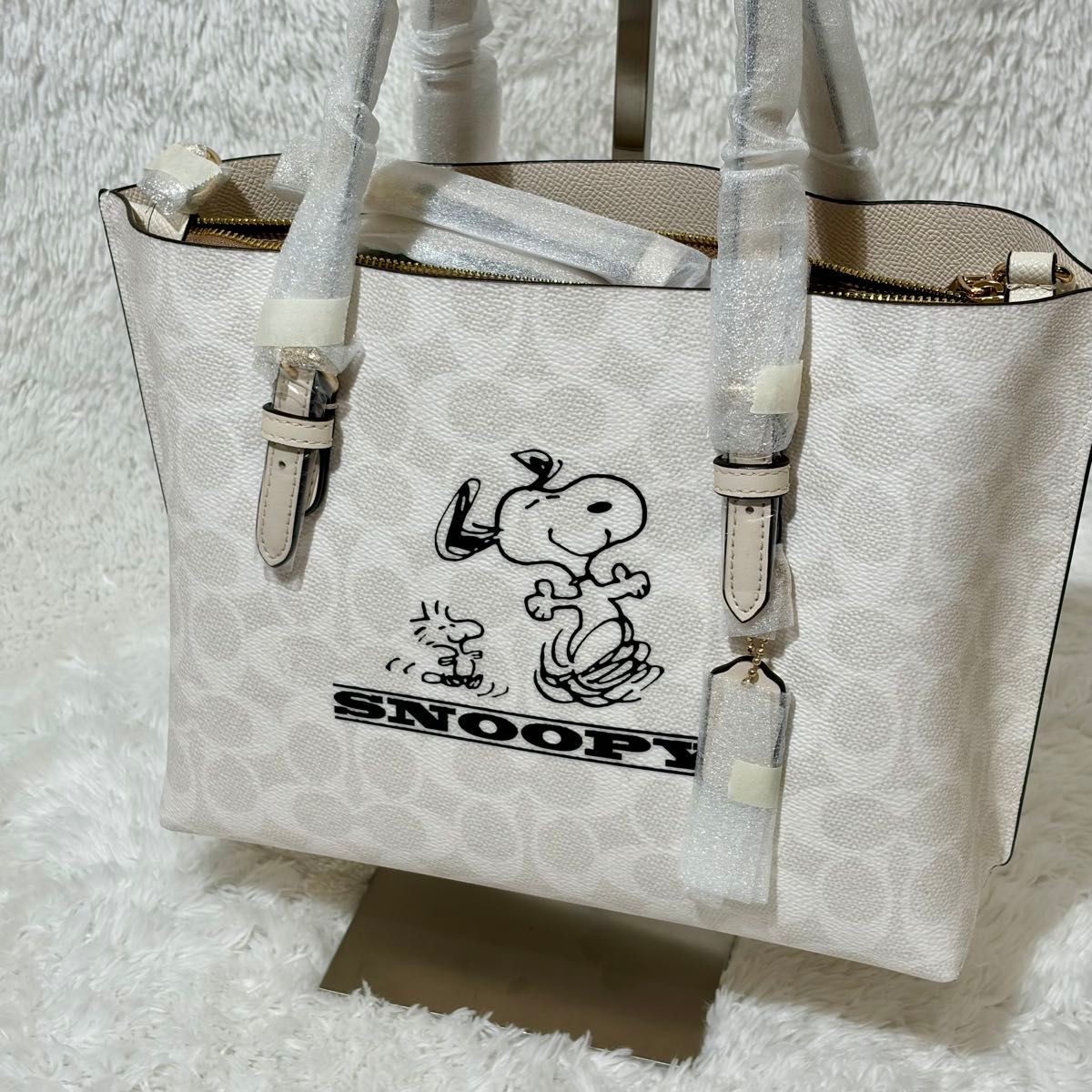 COACH PEANUTS Snoopy COACH tote bag shoulder bag collaboration