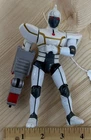 Vintage 1997 Beetleborgs White Blaster Action Figure Bandai Power Rangers Style
