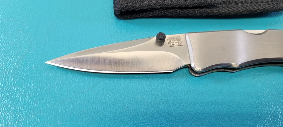 SOG Specialty 全钢刀折叠口袋刀 Seki 日本 +鞘 TR468 — 第 2/4 张图片