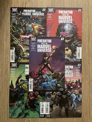 Predator Kills the Marvel Universe 1-5 Komplett / Cover A / Marvel / US Comics
