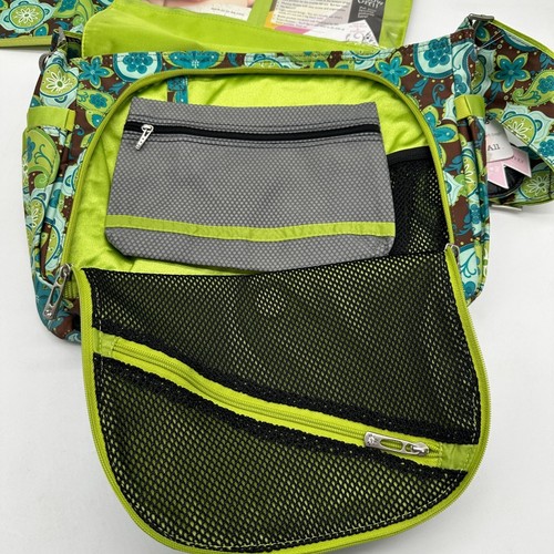 Ju Ju Be Diaper Bag Be All Messenger Paisley Multicolor Pockets NWT - Picture 14 of 18