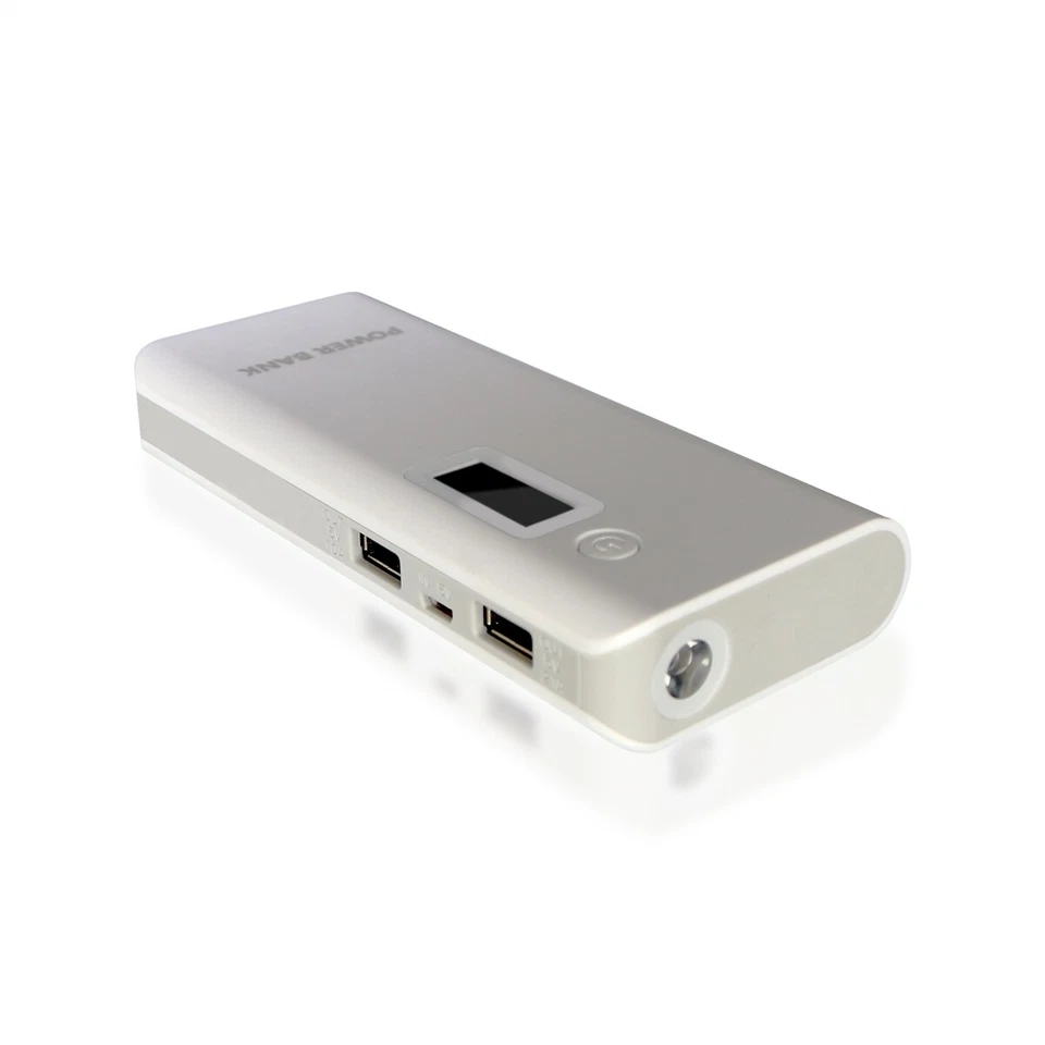 Banco de alimentación de 14000 mAh para Samsung Fold, Note10, S10, S9, S8, A90 rojo negro Foto 2 de 3