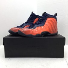 Nike Foamposite Little Posite One GS Rugged Orange Blue Void 644791-407 Size 7Y