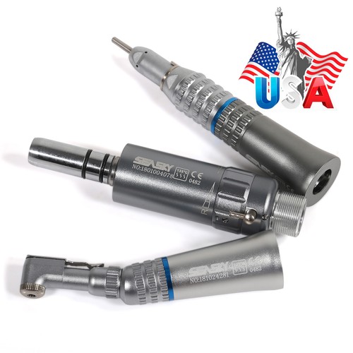NSK Style Dental Slow Low Speed Handpiece Straight Contra Angle Air Motor 4/2H M - Picture 49 of 221