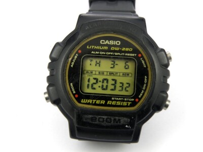 Herren Casio DW-280 Digital Sportuhr - 100m