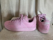 Adidas Women's Grand Court Alpha Tennis Shoe-Magic Mauve
