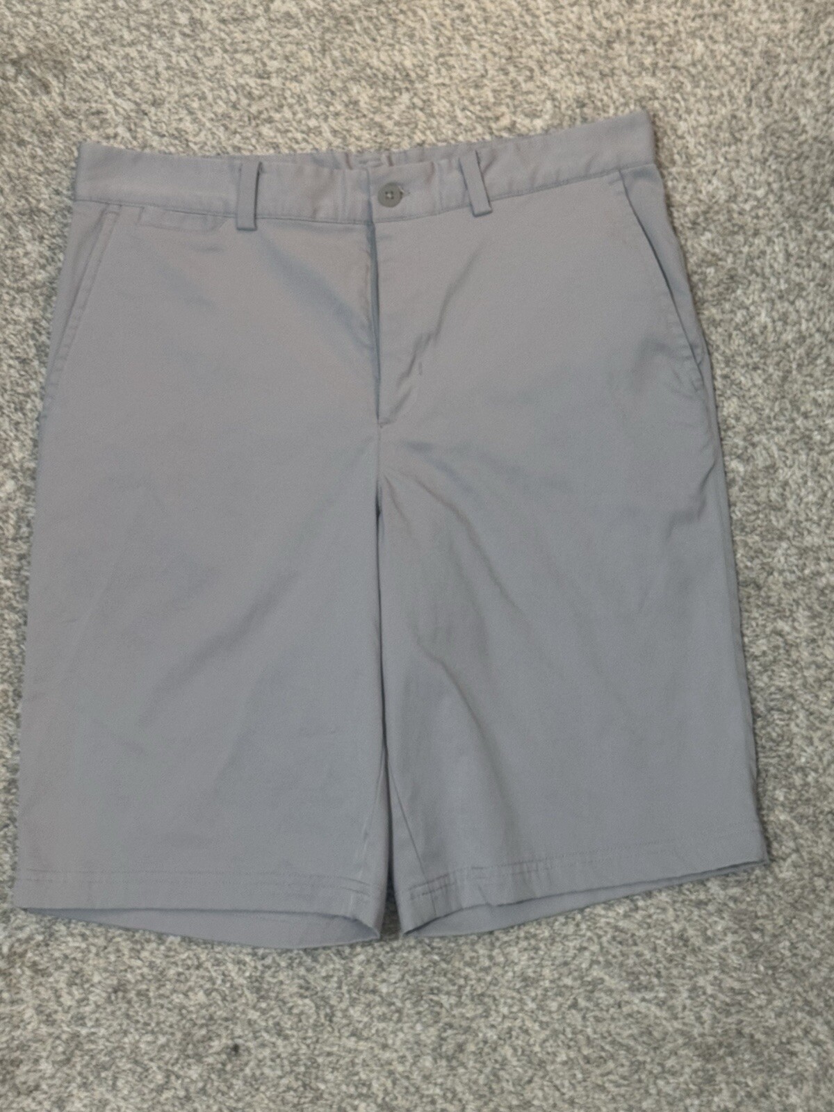 Nike Golf Dri-Fit Shorts Mens Size 30 Gray Standard Fit Stretch