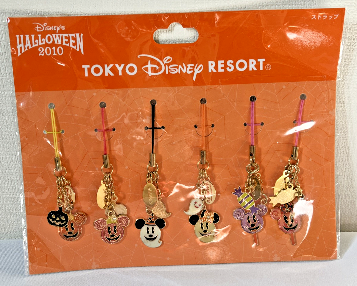 Japan Tokyo Disney Resort 2010 Halloween Strap Set Mickey