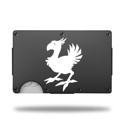 Custom Laser Engraved Wallet - FINAL FANTASY CHOCOBO - GREAT GIFT WALLET