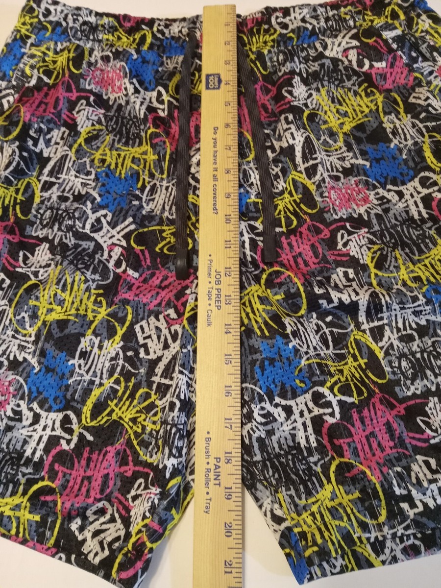 Fresh Prints Of Bel Air Mens XL Graffiti Basketball Shorts View 6