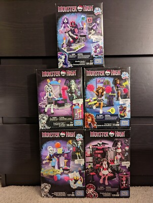 Mega Bloks - Monster High - Lot of 5 - New & Sealed