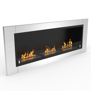 Regal Flamelenox 54 Ventless Built Recessed Bio Ethanol Wall