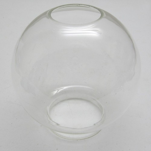 NEW Rejuvenation 6" CLEAR GLOBE SHADE OPEN BOTTOM, 3-1/4" Fitter, DISCONTINUED! - 第 1/5 張圖片