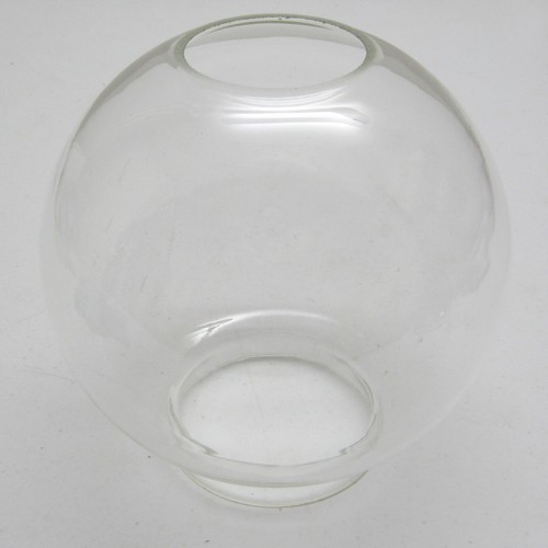 NEW Rejuvenation 6" CLEAR GLOBE SHADE OPEN BOTTOM, 3-1/4" Fitter, DISCONTINUED! - Picture 1 of 5