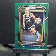 2023 Panini Prizm WNBA Courtney Williams 19 Green Prizm Chicago Sky