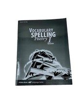 Abeka Homeschool Vocabulary, Spelling, Poetry...