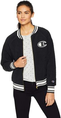 Champion Life women's Full Zip Sherpa Jacket - size Small - Black