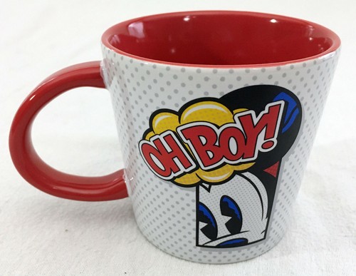 Original Disney "Oh Boy!" Mickie Maus 3-1/2" Kaffeebecher NEU - Bild 2 von 6