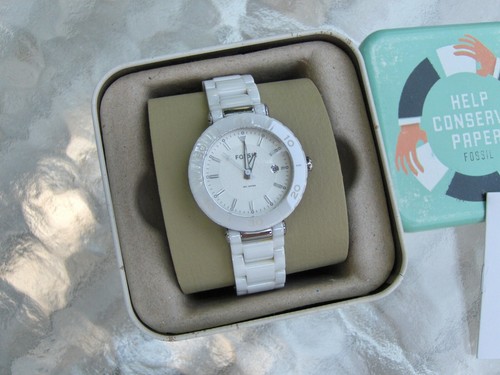 FOSSIL ALLIE CE 1030 PEARL WHITE 