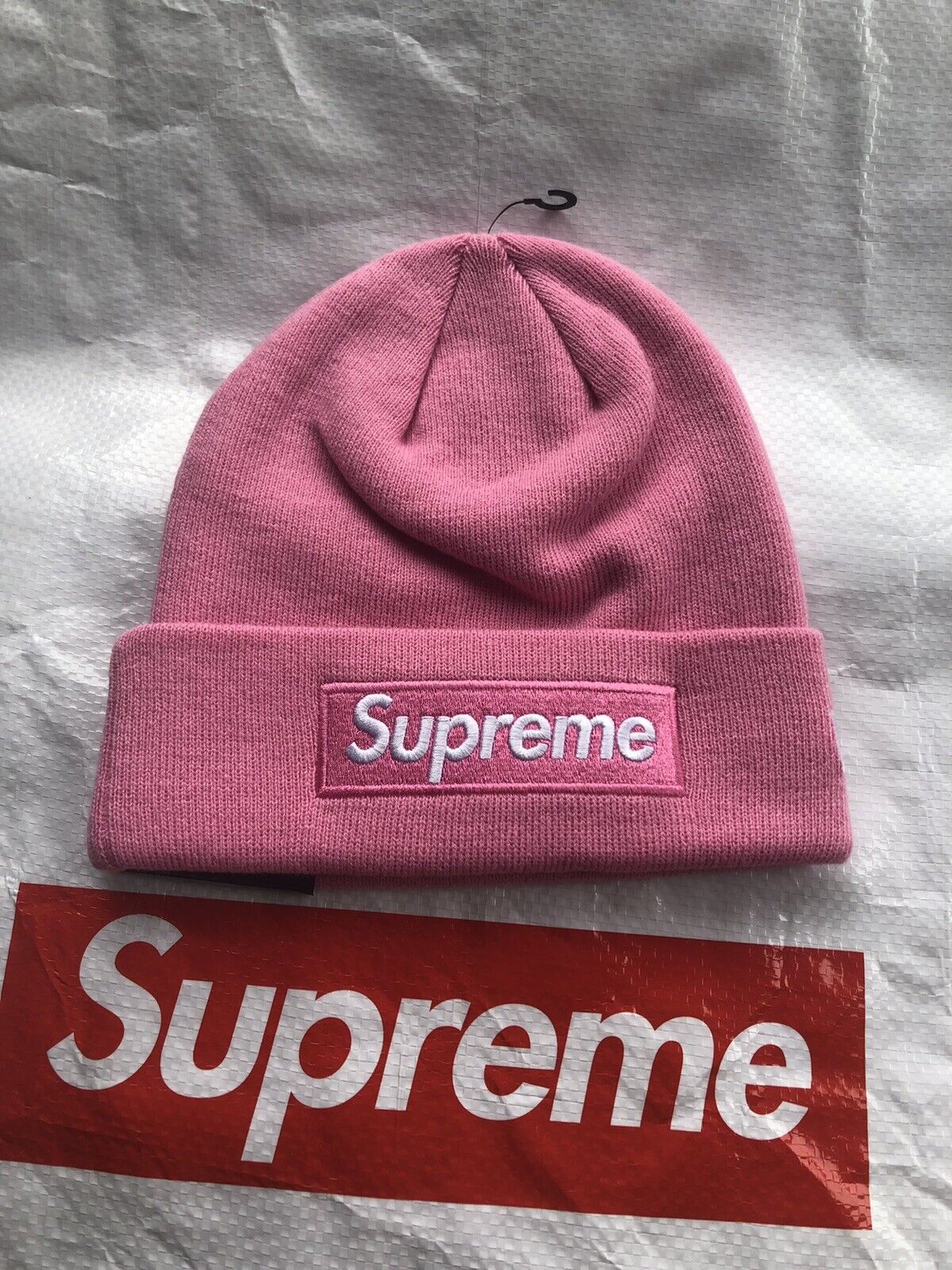 Supreme 21aw Box Logo Beanie Plum ビーニー-