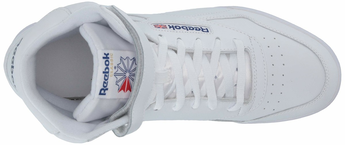 Reebok Women's Ex-o-fit Hi Sneaker Size 8M White 3477 | eBay