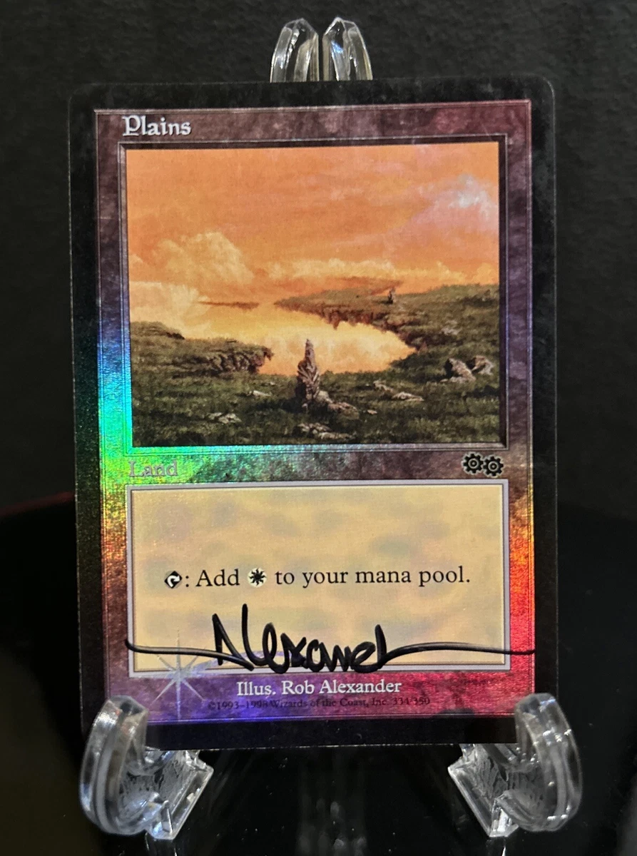 Land Foil Magic: The Gathering Trading Card Games Urza's Saga