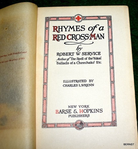 LIBRO DE FICCIÓN NIÑO 1916 - RIMAS DE UN HOMBRE CRUZ ROJA - Imagen 5 de 7
