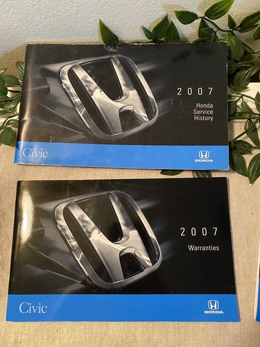 2007 Honda Civic Sedan OEM Owner’s Manual Set Original - Picture 5 of 6