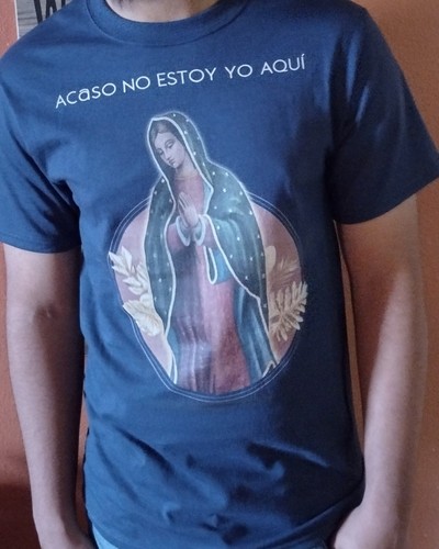 Virgen de Guadalupe /Guadalupe’s virgin, T-Shirt  unisex,  size Small. - Afbeelding 1 van 10