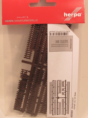 Valla para piquetes Herpa Promotex HO con puertas 53464 ¡ENVÍO RÁPIDO! | Zustand: New