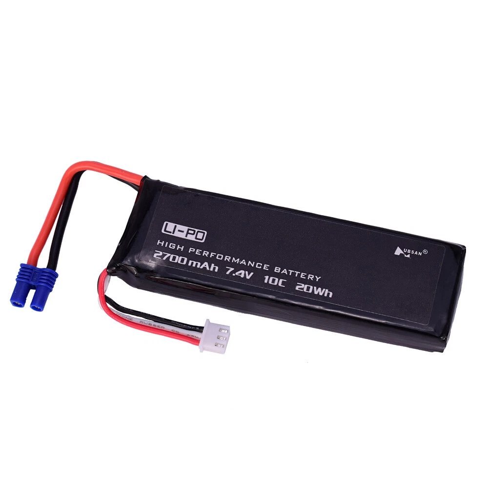 Hubsan RC Drone Lipo Battery 7.4V 2700mAh 10C H501S-14 For H501S H501C  H501S Pro