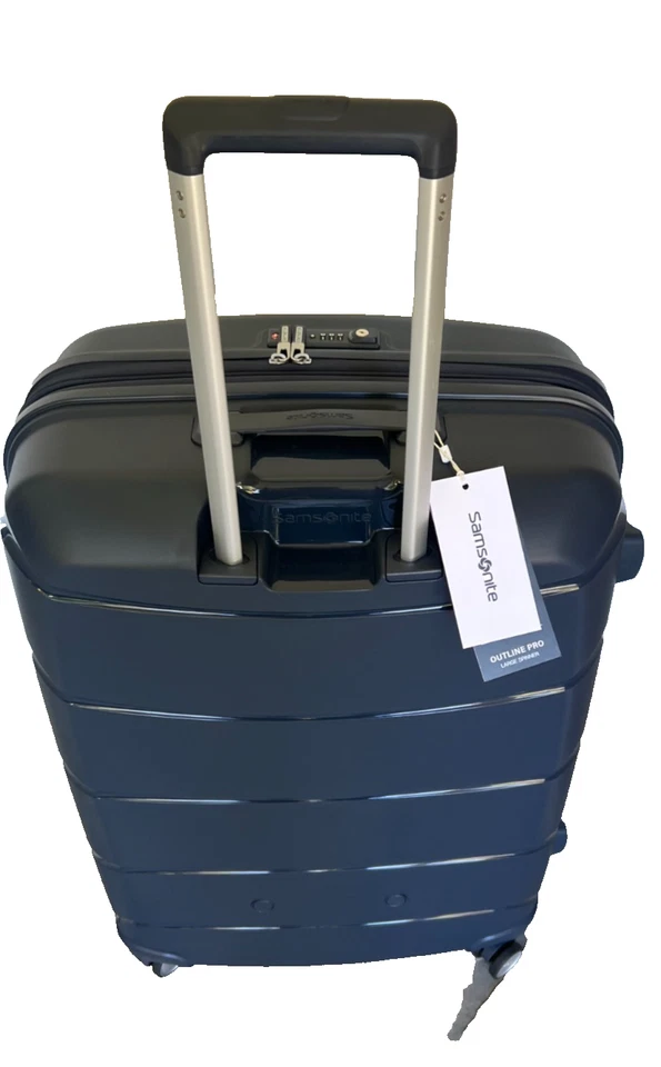 Maleta giratoria grande Samsonite Outline Pro azul medianoche NUEVA EN CAJA Foto 2 de 4