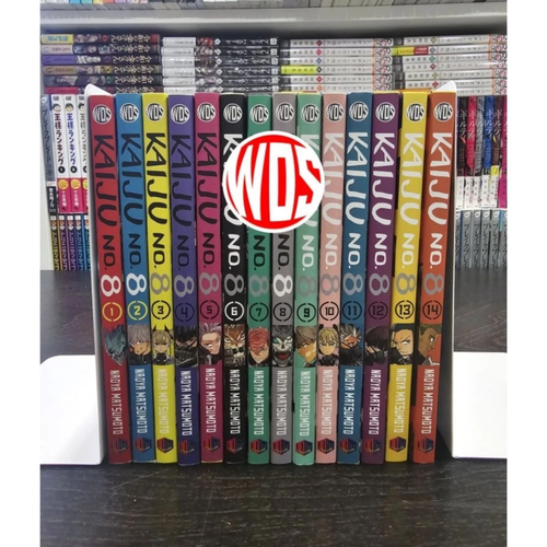 Kaiju No.8 Manga Englisch Band 1-14 & Seite B Band 1-2 + Hoshina's Day Off - FAST SHIP - Bild 8 von 27