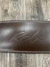 rdx weight lifting belt leather