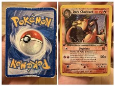 Pokémon - Dark Charizard Team Rocket Holo prima edizione ita POOR