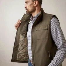 Ariat Argentium Insulated Green Earth Men's Vest Size Large NEW MSRP $318