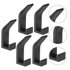 15 PCS Creative Door Hook Single Hook Space Aluminum Coat Towel Hook for