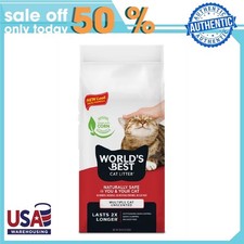World's Best Cat Litter Multiple Cat Unscented Cat Litter, 28 lbs