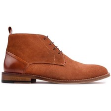 Simon Carter Mens Byrd 2 Chukka Chukka Boots Tan